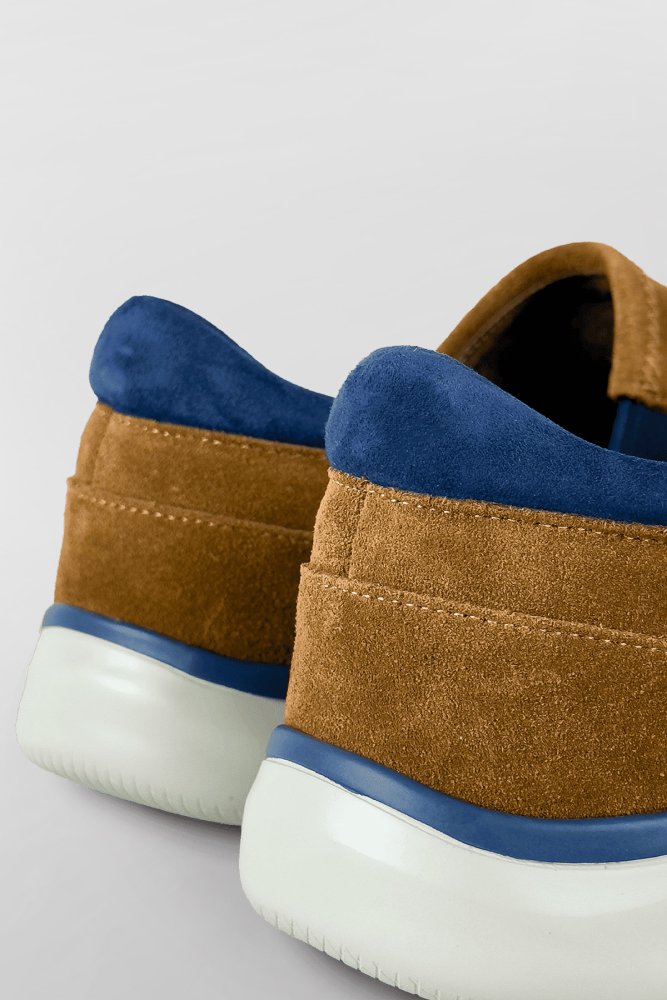 Слипоны slipon коричневые