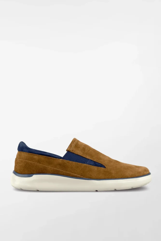 Слипоны slipon коричневые